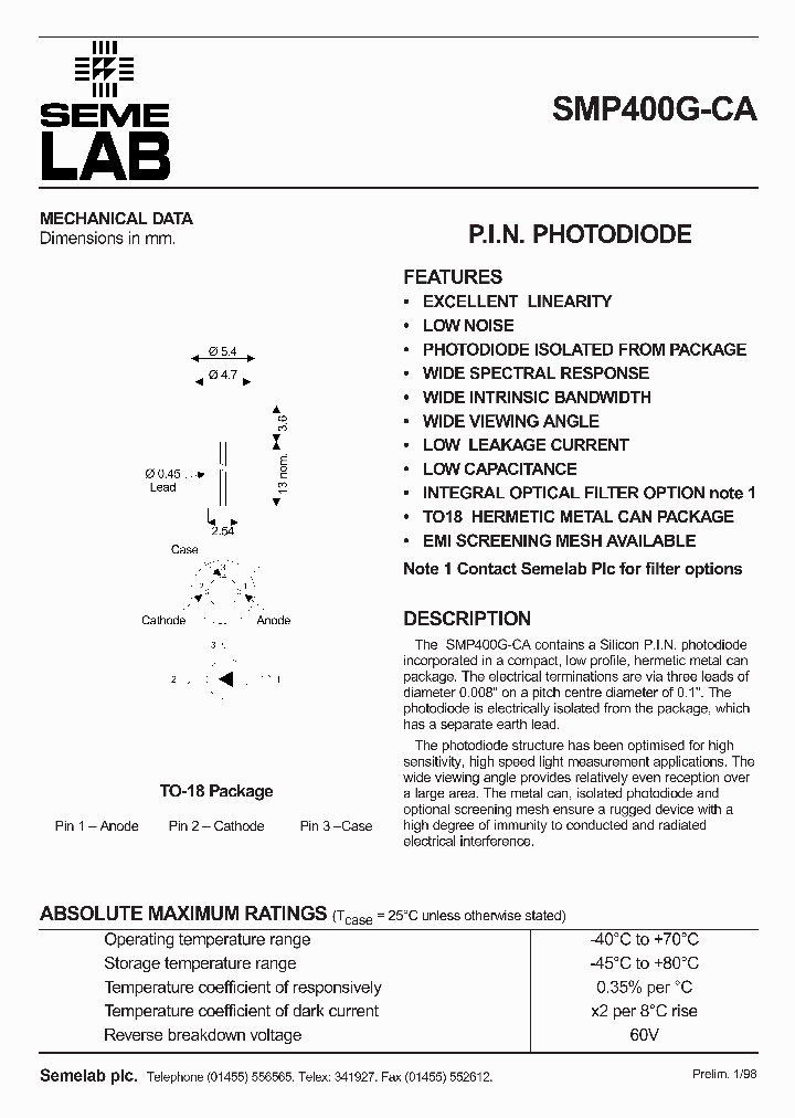 SMP400G-CA_3271053.PDF Datasheet