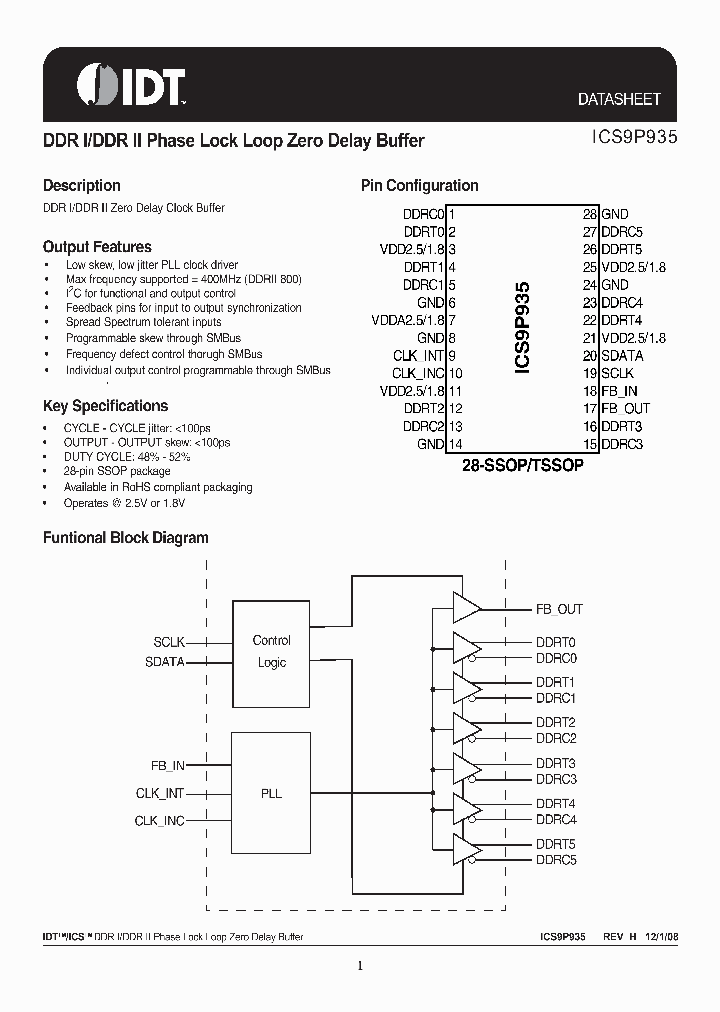 ICS9P935_3271174.PDF Datasheet