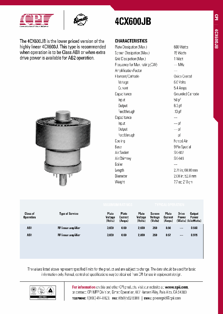 4CX600JB_3271332.PDF Datasheet