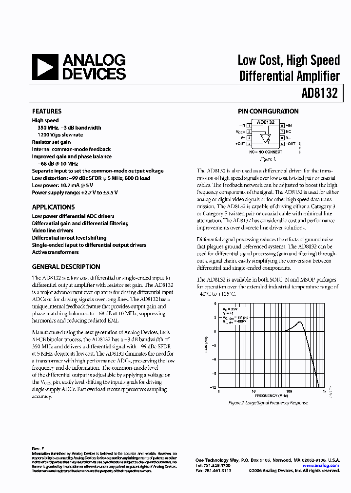 AD8132ARZ-R7_3268609.PDF Datasheet
