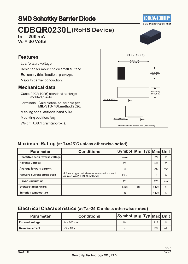CDBQR0230L_3271486.PDF Datasheet
