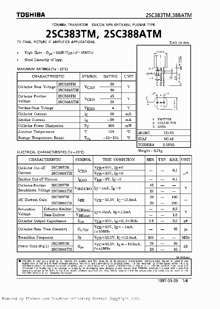 2SC383ATM_3273245.PDF Datasheet