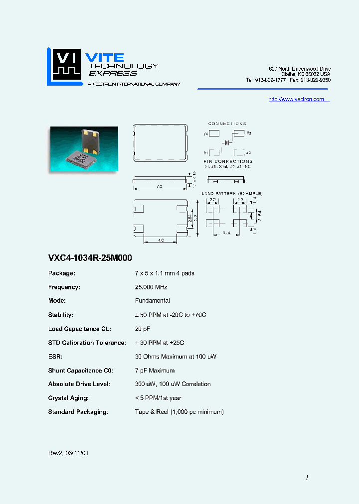 VXC4-1034R-25M000_3273801.PDF Datasheet