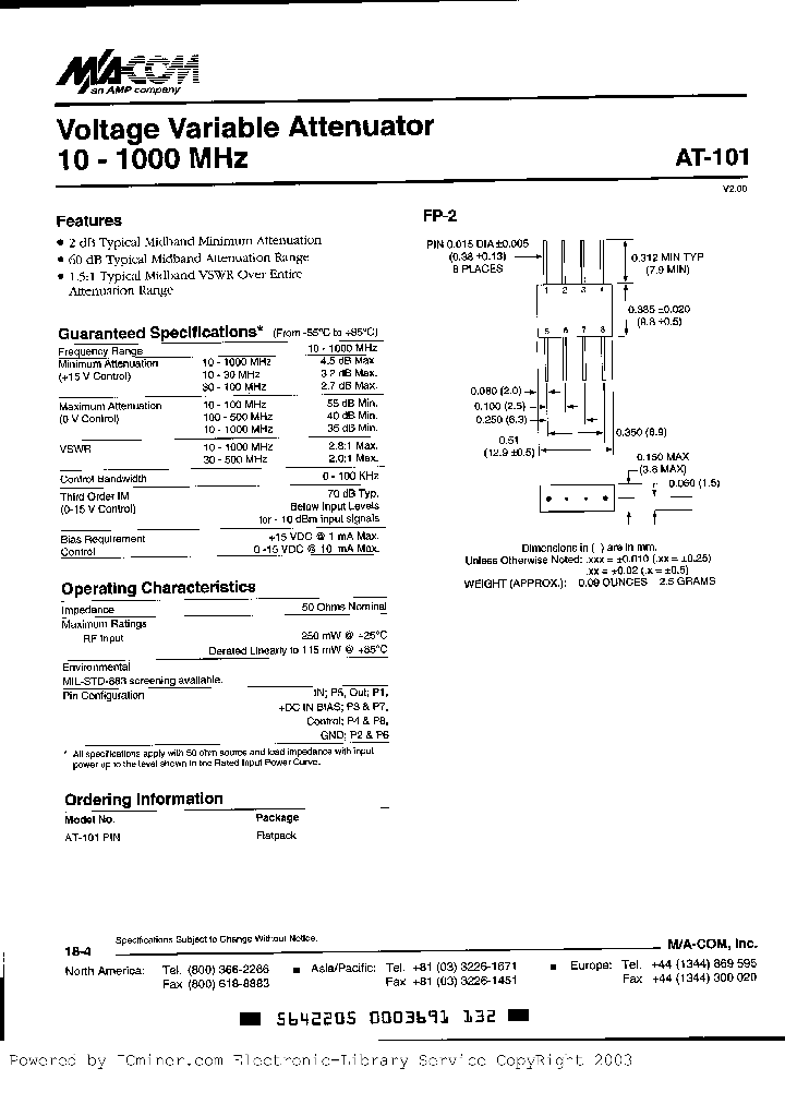AT-101PIN_3273635.PDF Datasheet