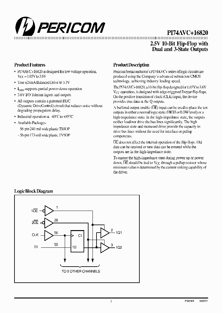 PI74AVC16820K_3278515.PDF Datasheet