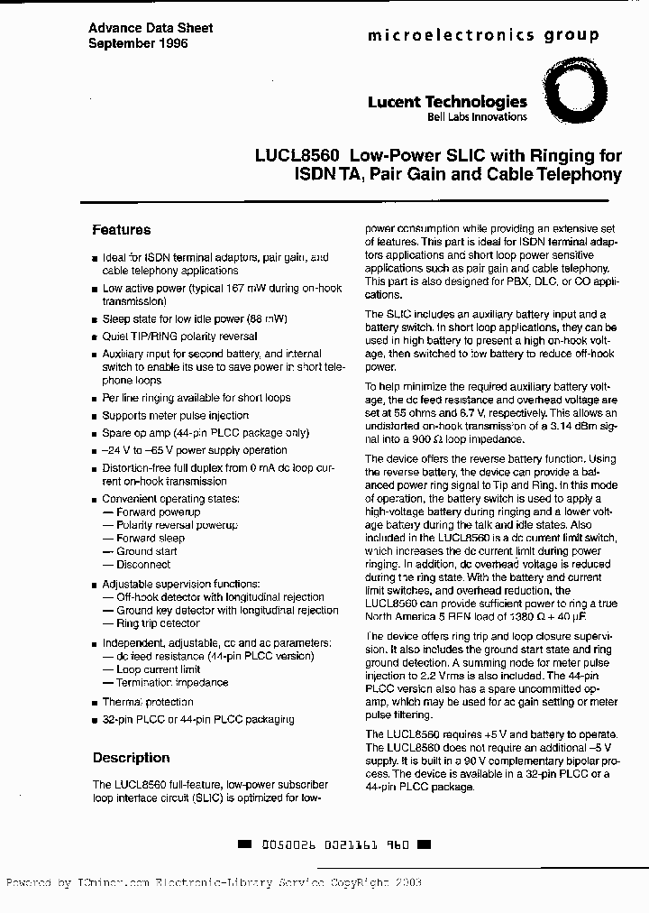ATTL8560AU_3276674.PDF Datasheet