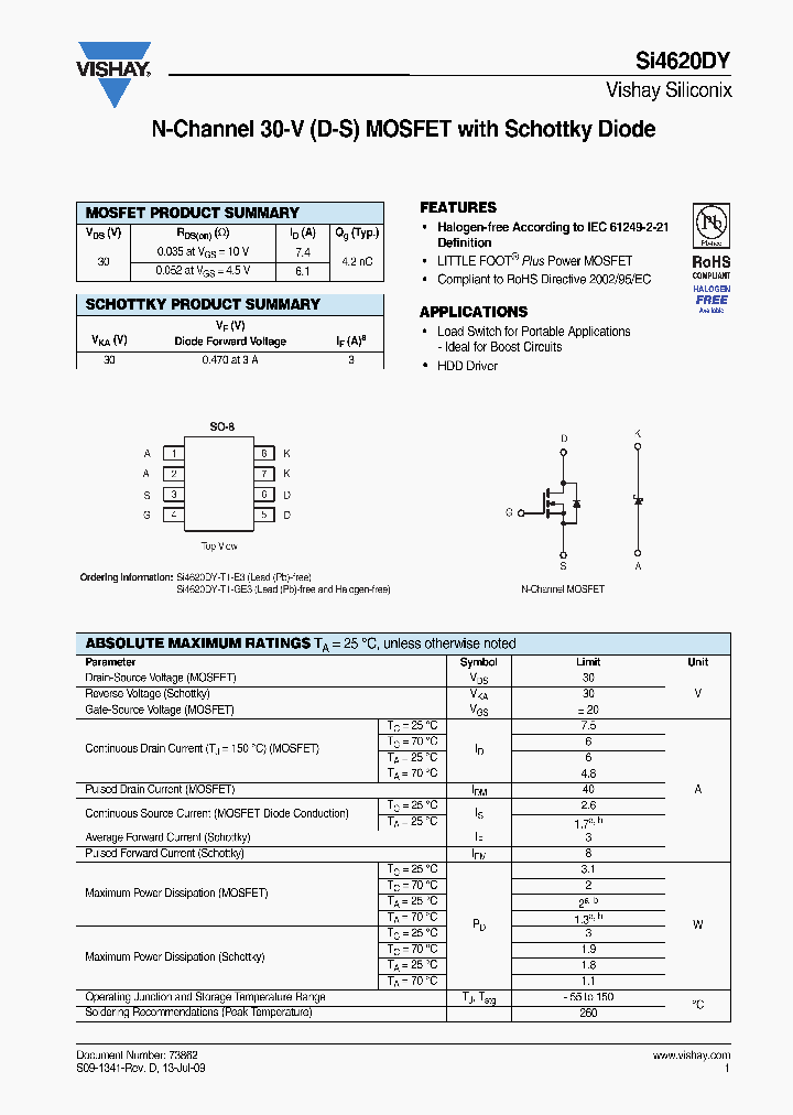 SI4620DY_3280174.PDF Datasheet
