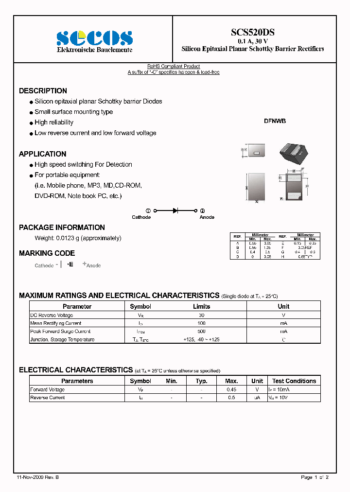 SCS520DS_3280284.PDF Datasheet
