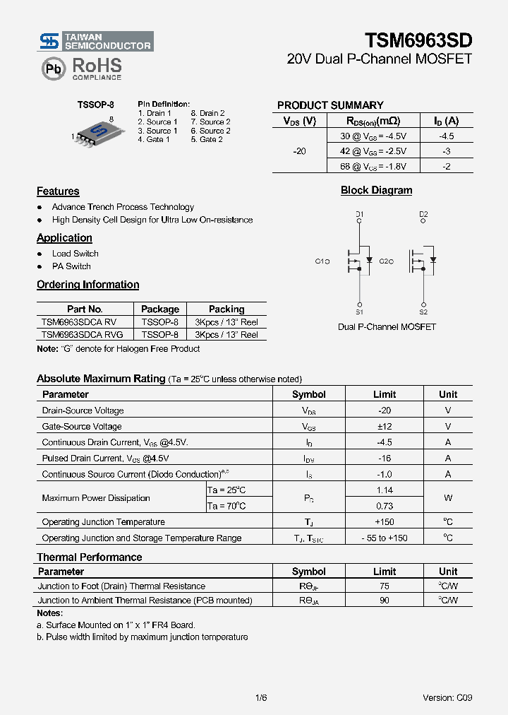 TSM6963SDCARVG_3280998.PDF Datasheet