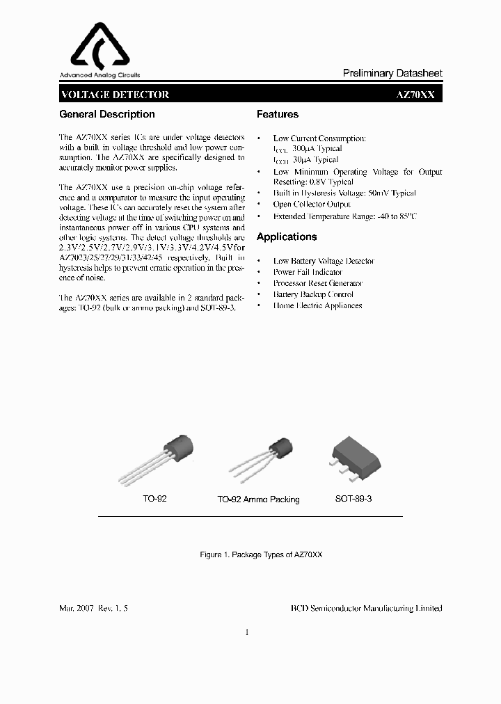 AZ70XX07_3281396.PDF Datasheet