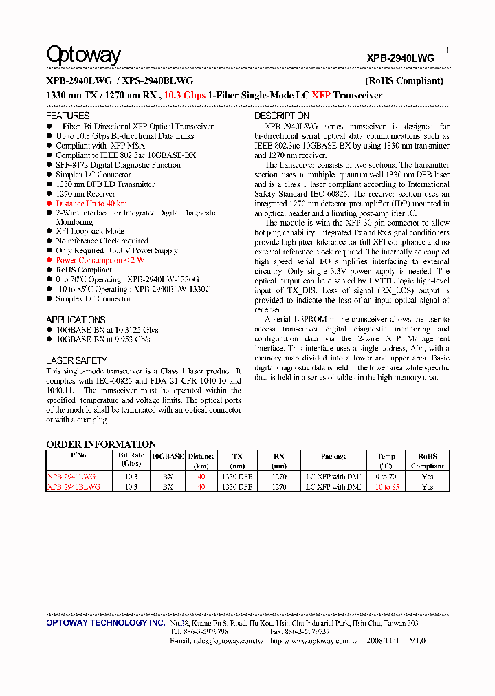 XPB-2940LWG_3284000.PDF Datasheet