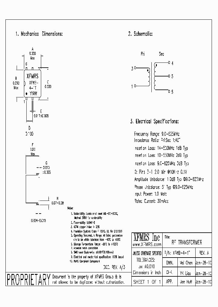 XFWB-4-1T10_3285788.PDF Datasheet
