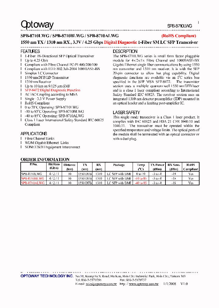 SPB-8710BLWG_3288240.PDF Datasheet