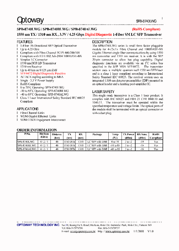 SPB-8740ALWG_3288252.PDF Datasheet