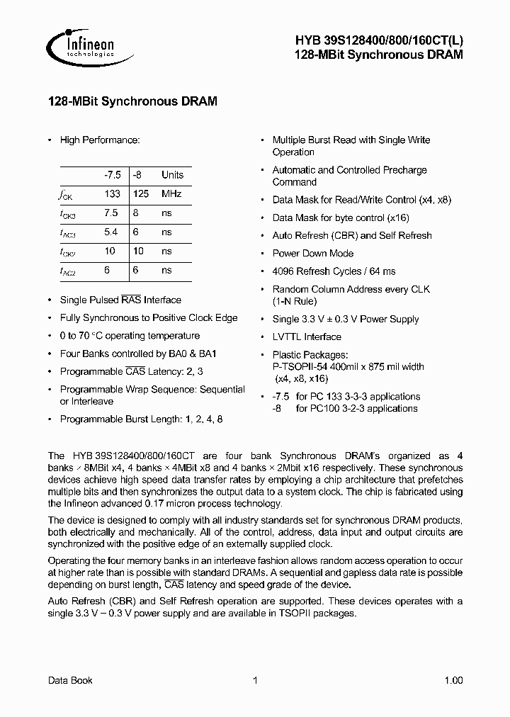 HYB39S128160CT_3284258.PDF Datasheet