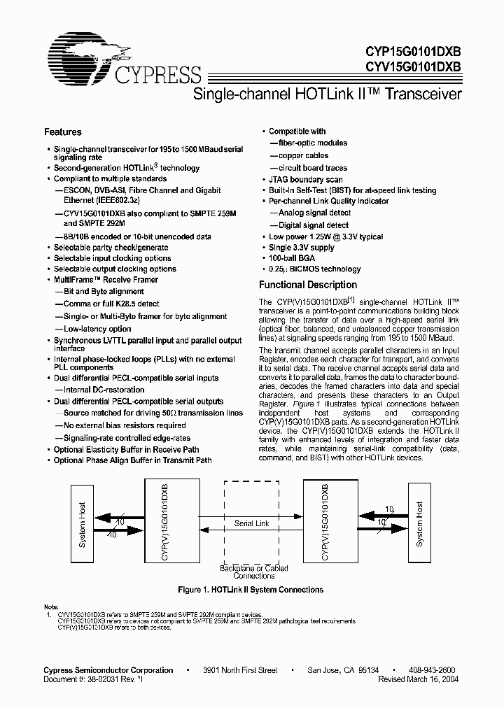CYV15G0101DXB-BBC_3288652.PDF Datasheet