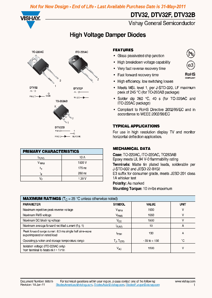 DTV32B-E3-45_3289402.PDF Datasheet