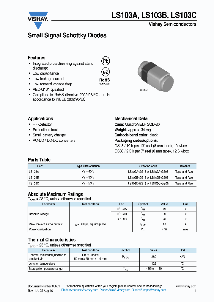 LS103B-GS08_3290133.PDF Datasheet