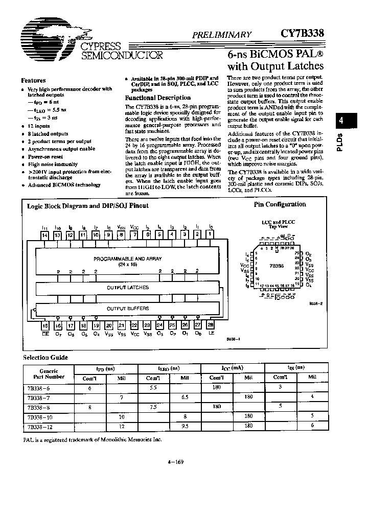 CY7B338-6JC_3292089.PDF Datasheet