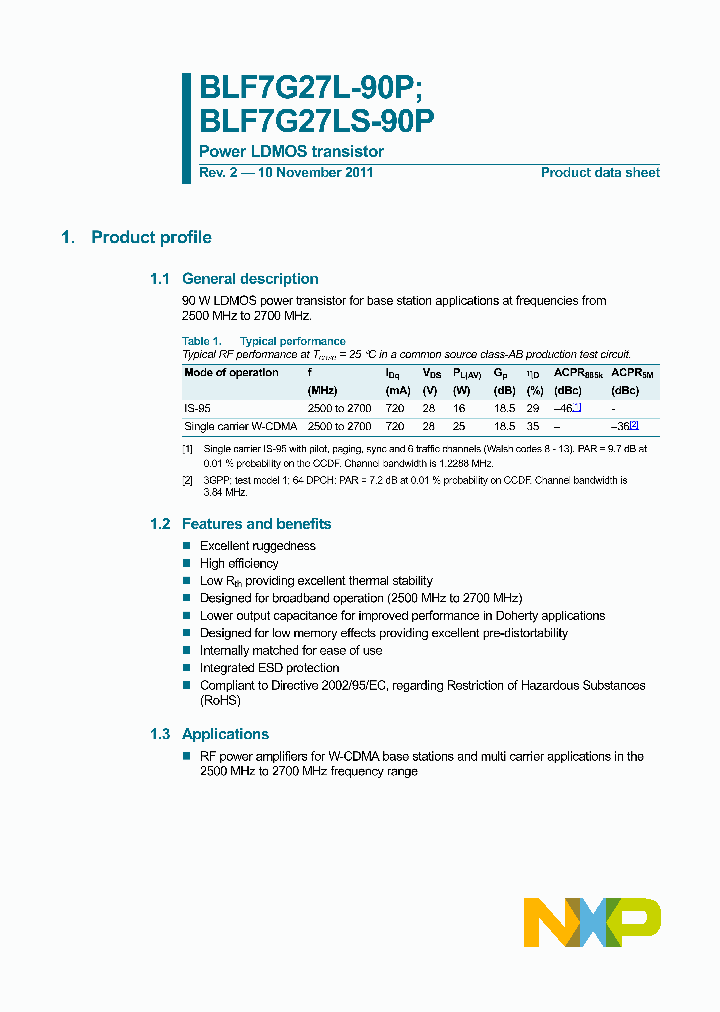 BLF7G27L-90P_3293275.PDF Datasheet