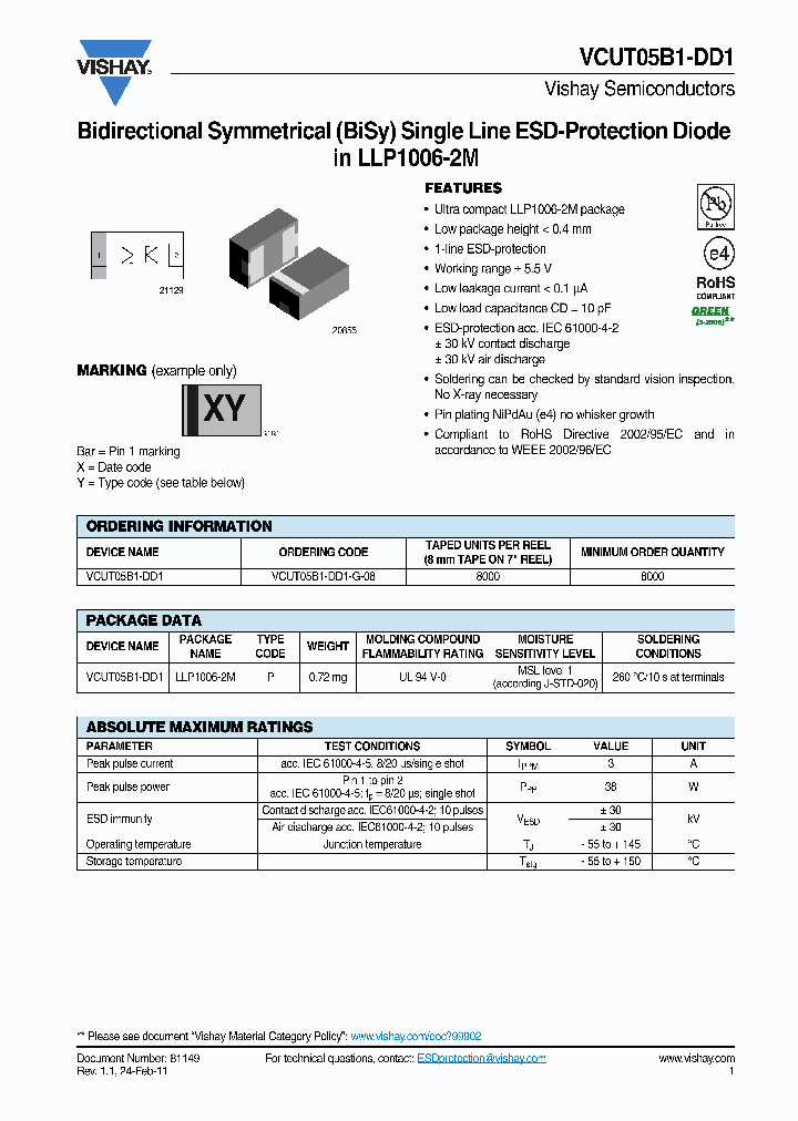VCUT05B1-DD1_3295065.PDF Datasheet