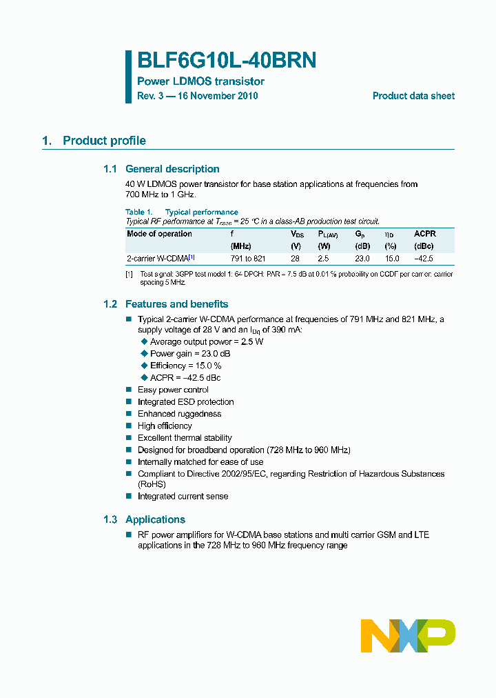 BLF6G10L-40BRN_3295173.PDF Datasheet
