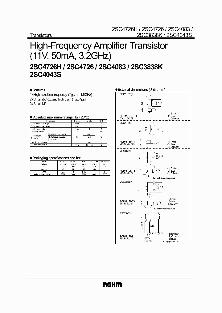 2SC4726H_3298350.PDF Datasheet