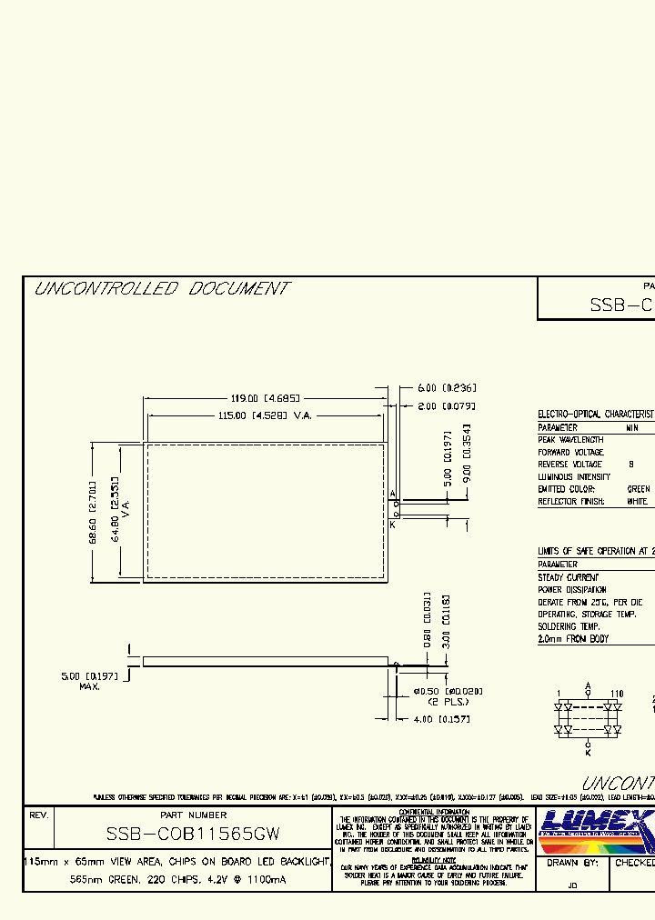 SSB-COB11565GW_3295748.PDF Datasheet