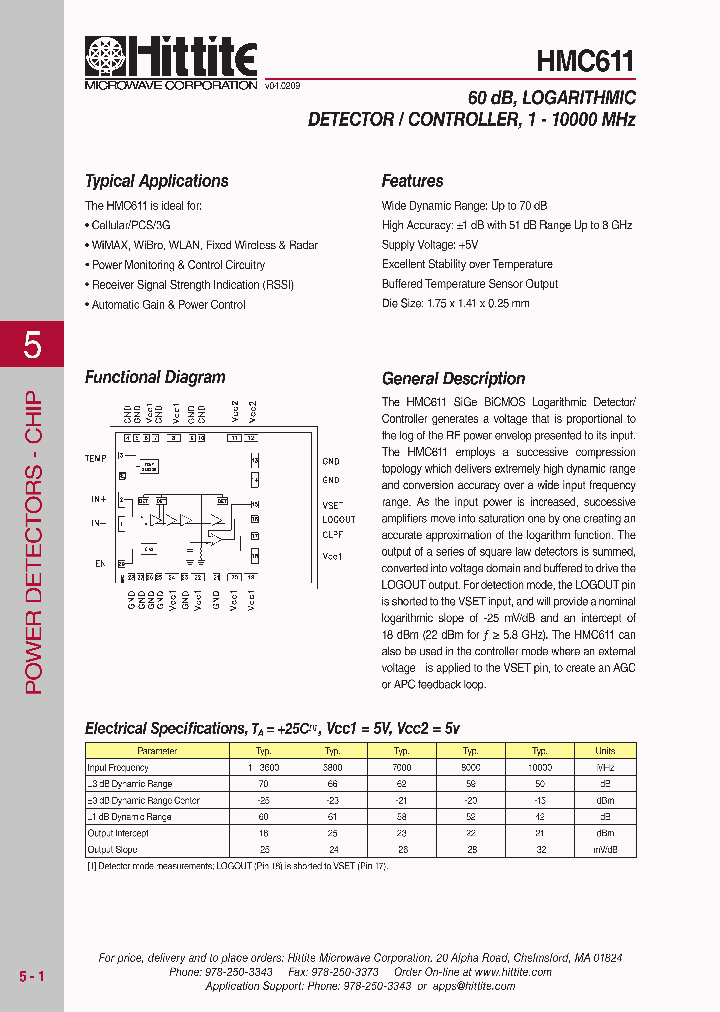 HMC61110_3301610.PDF Datasheet