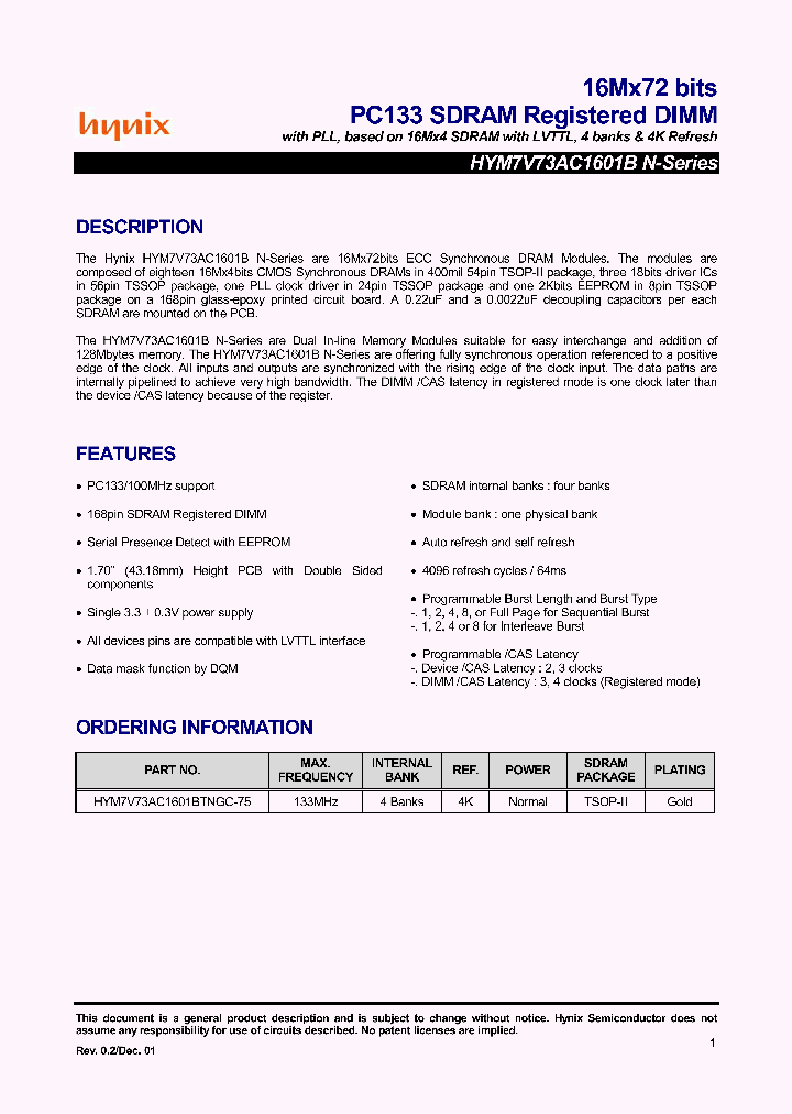 HYM7V73AC1601BTNGC_3296750.PDF Datasheet