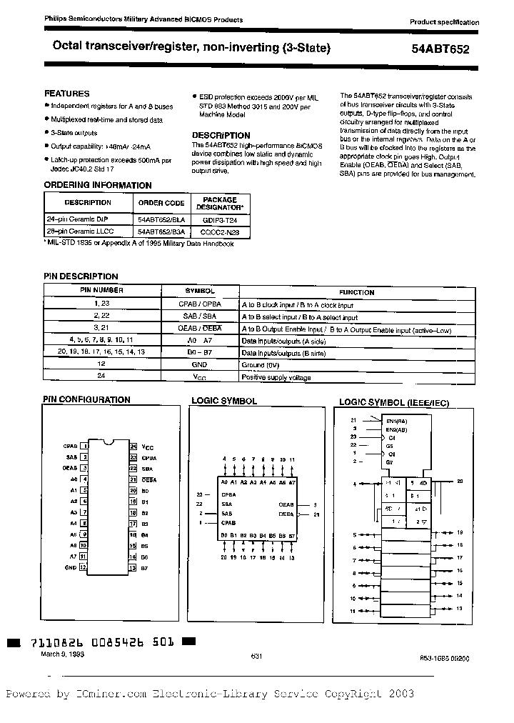 54ABT652BLA_3297330.PDF Datasheet