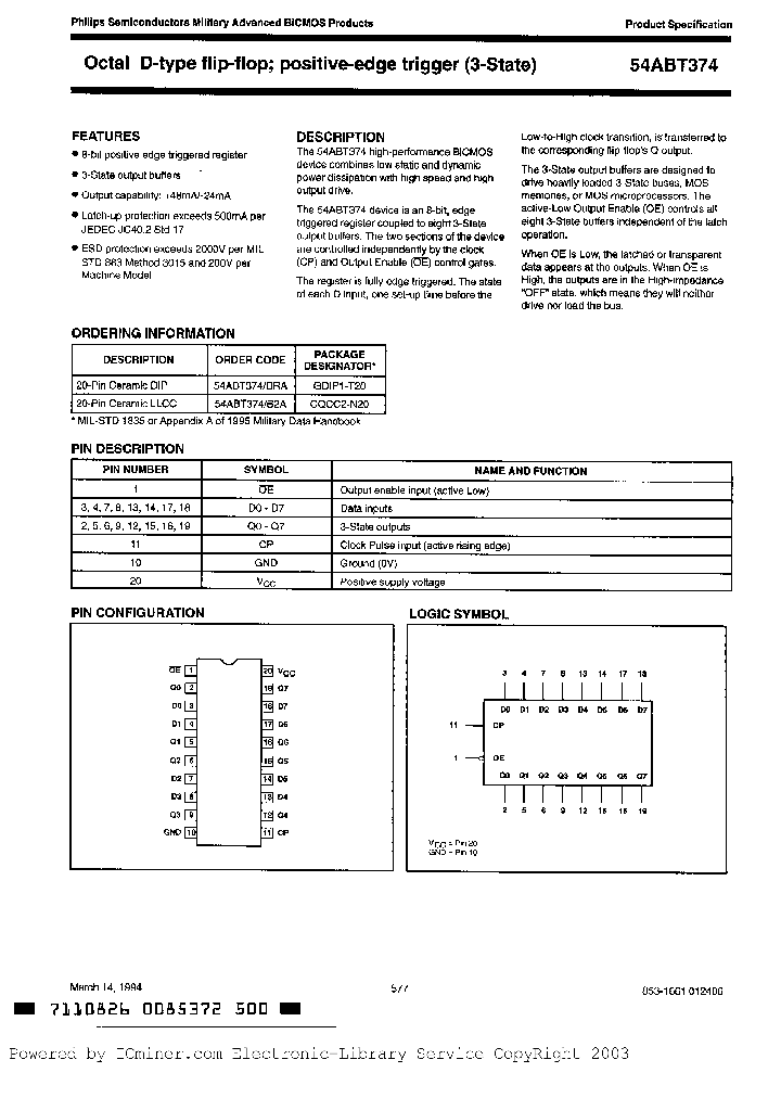 54ABT374BRA_3298298.PDF Datasheet