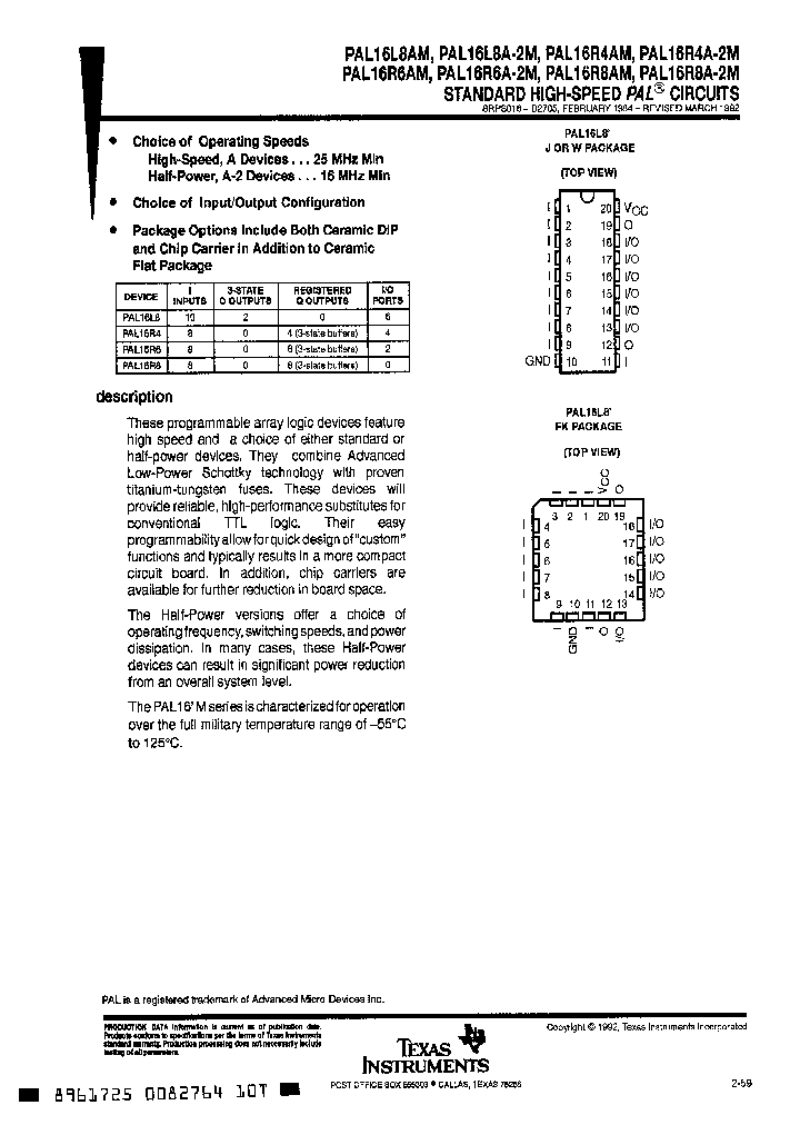 PAL16R4A-2MFKB_3297829.PDF Datasheet