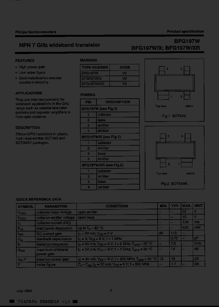 BFG197WXR_3299516.PDF Datasheet