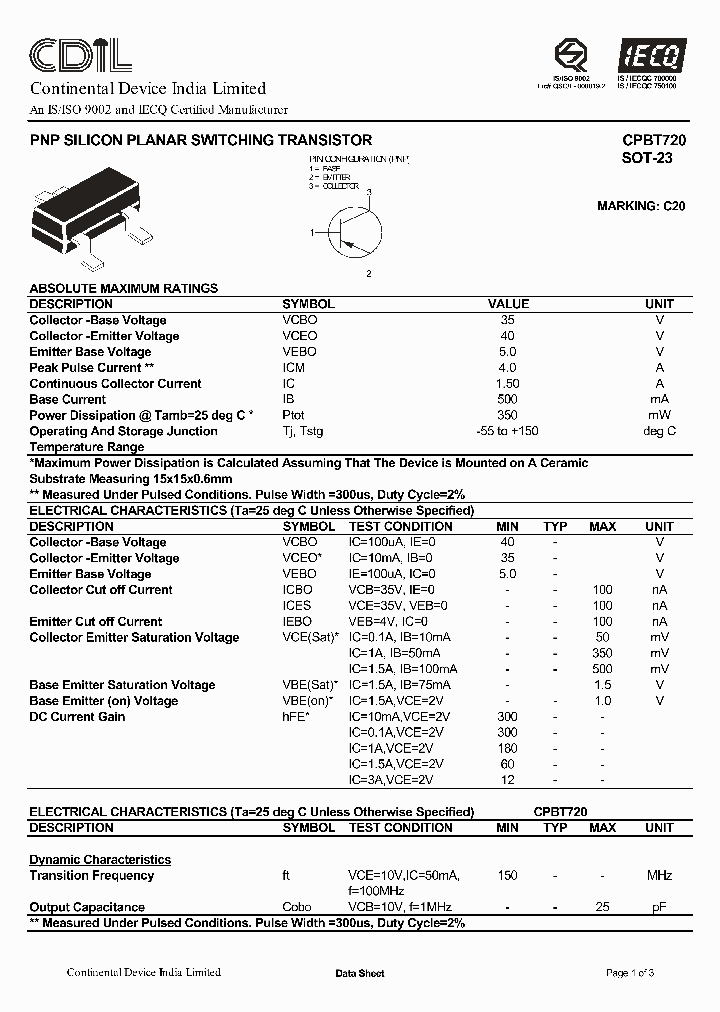 CPBT720_3299366.PDF Datasheet