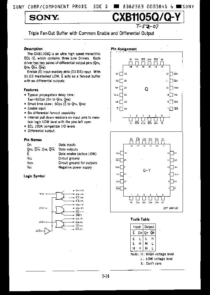 CXB1105QQ-Y_3301321.PDF Datasheet