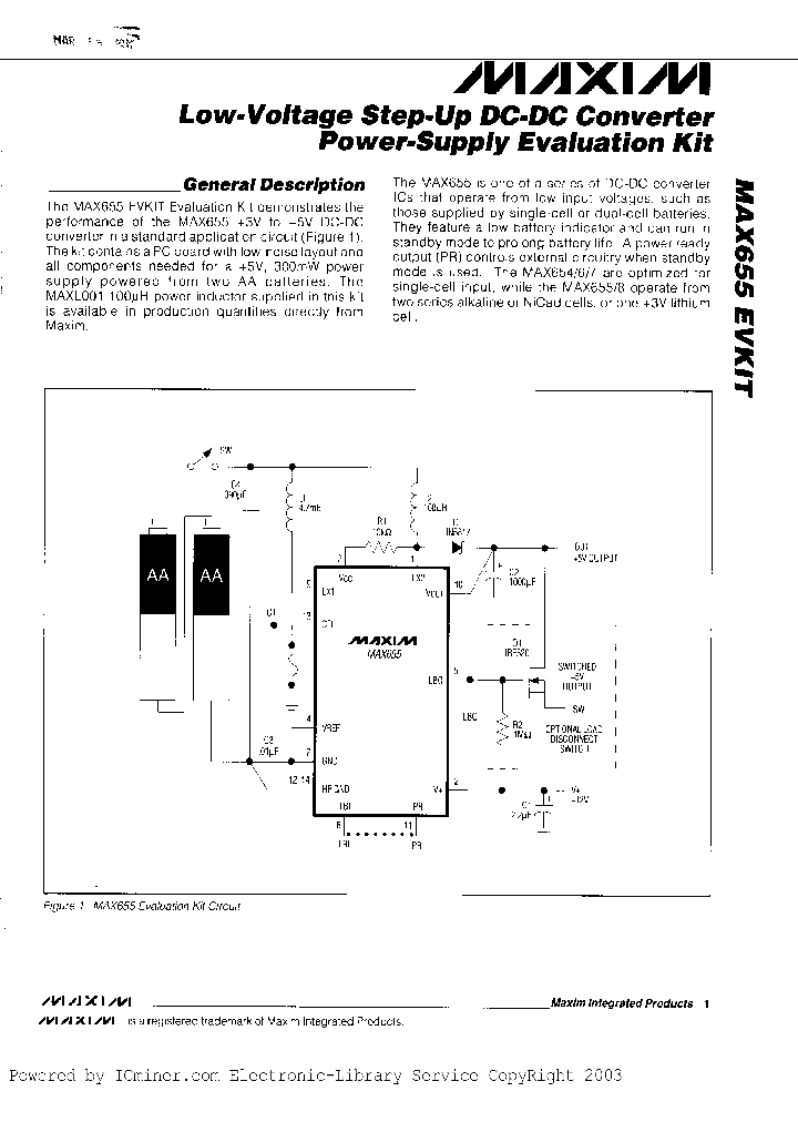 MAX655CSD_3299592.PDF Datasheet