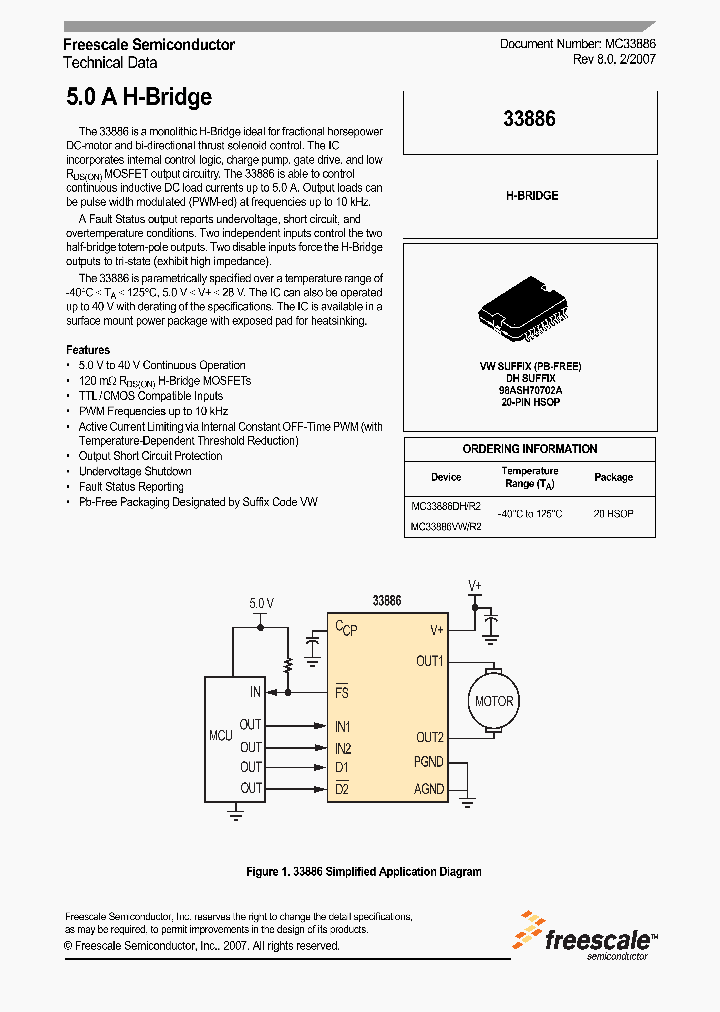 MC33886VW_3305533.PDF Datasheet