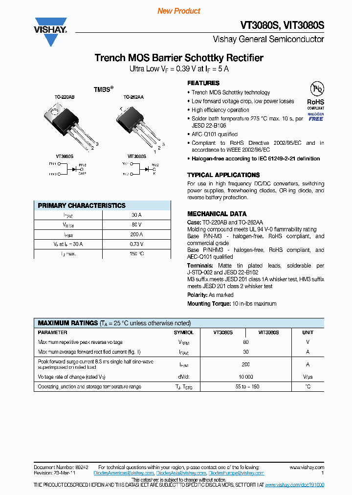 VT3080SHM3-4W_3306388.PDF Datasheet
