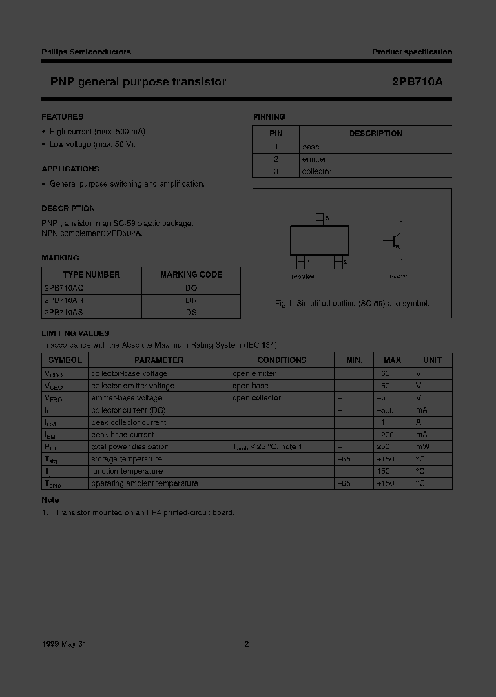 2PB710ASTR_3309053.PDF Datasheet