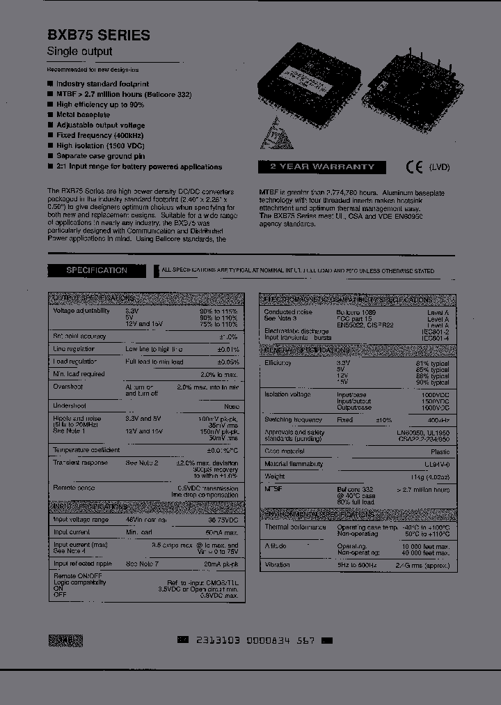 BXB75-48S05_3309181.PDF Datasheet