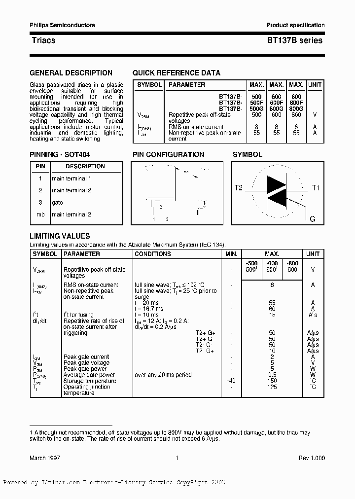 BT137B600TR_3308238.PDF Datasheet
