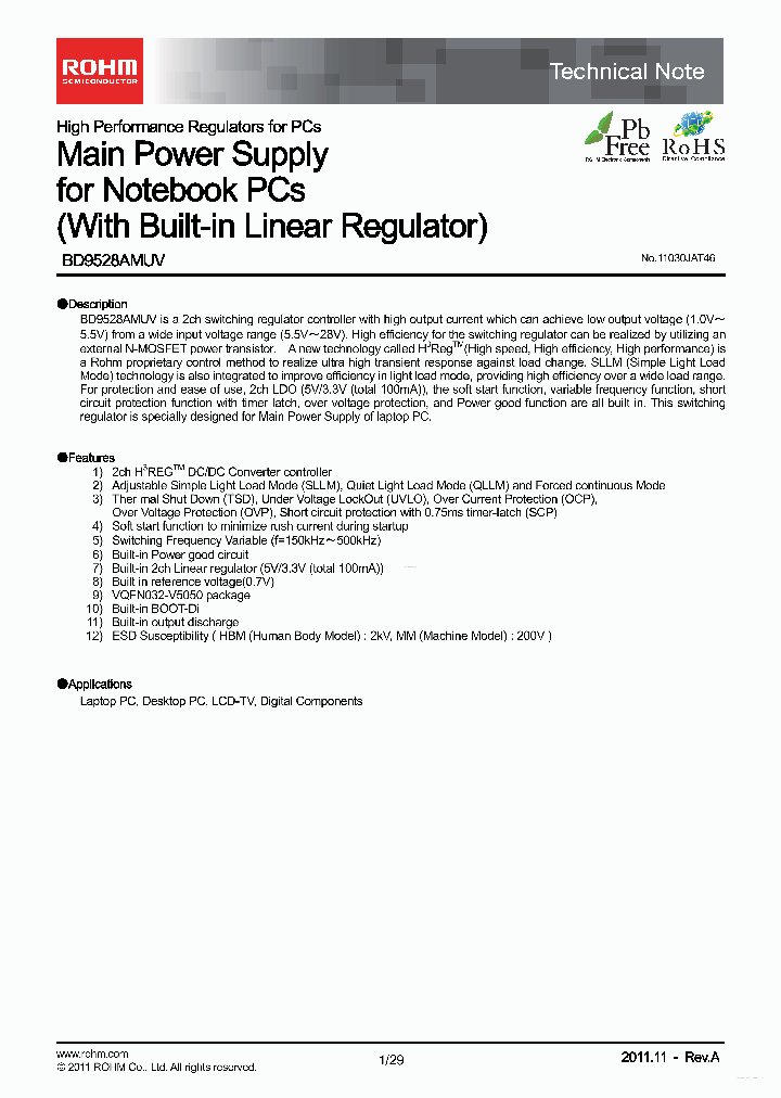 BD9528AMUV_3308558.PDF Datasheet