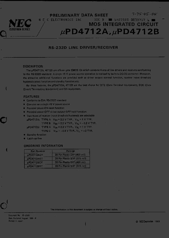 UPD4712AGT_3309946.PDF Datasheet