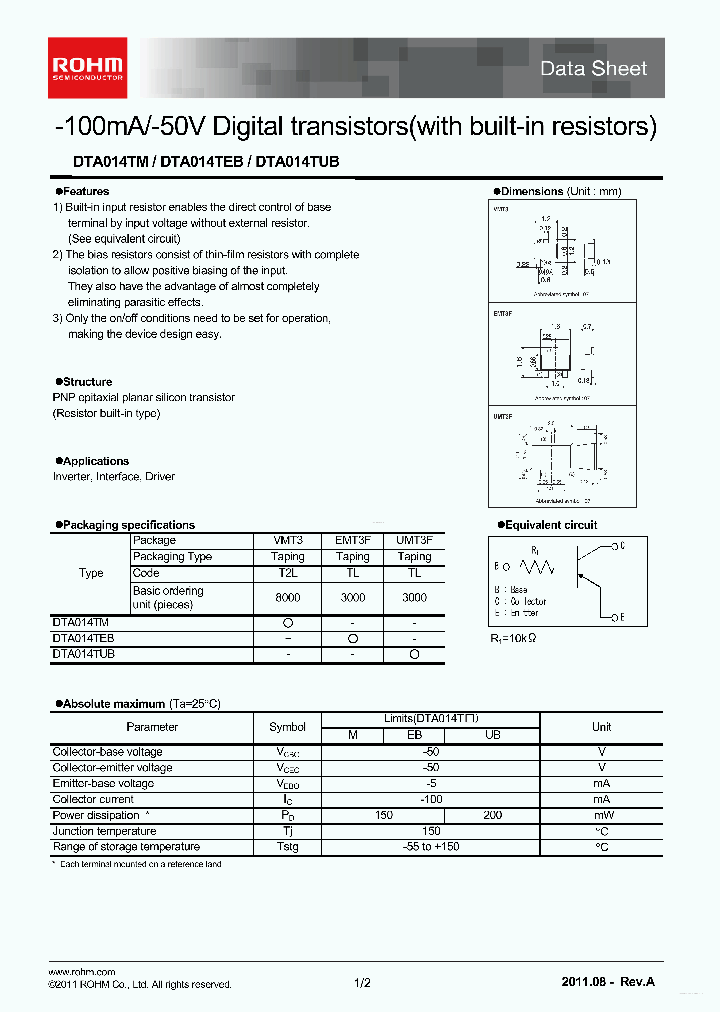 DTA014TEB_3309436.PDF Datasheet