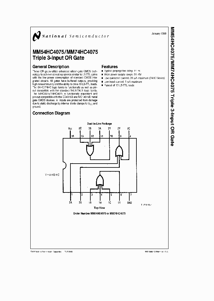MM54HC4075_3310703.PDF Datasheet