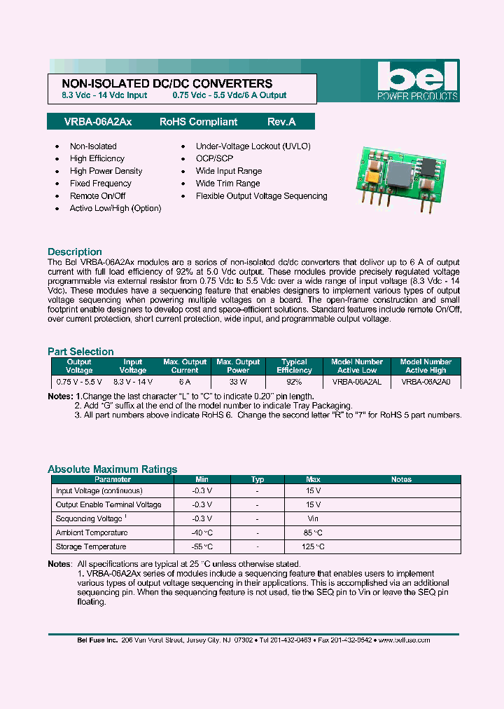 VRBA-06A2A_3310738.PDF Datasheet