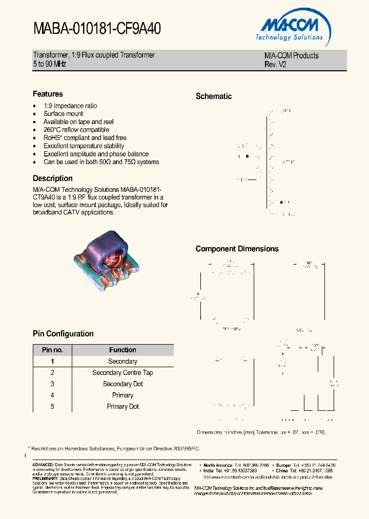 MABA-010181-CF9A40_3311365.PDF Datasheet