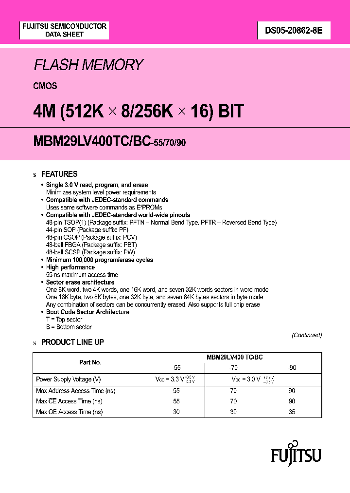 MBM29LV400BC-55PCV_3315010.PDF Datasheet