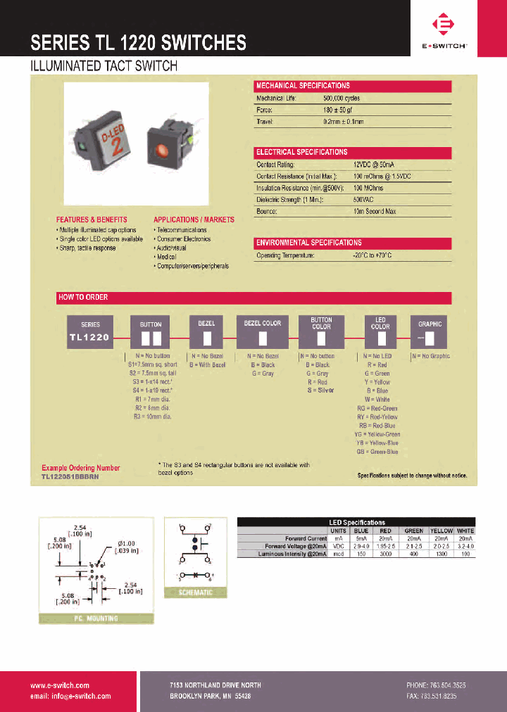 TL1220NBBBBN_3314452.PDF Datasheet